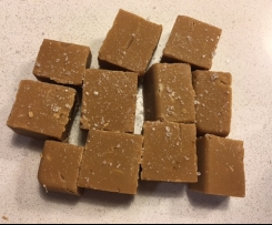 Salted Caramel Fudge