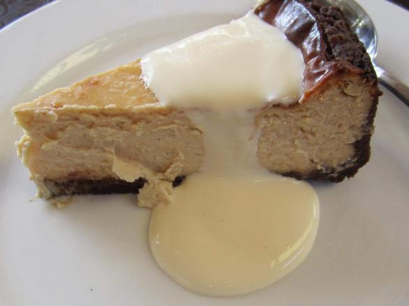Balieys Irish Cream Baked Cheesecake