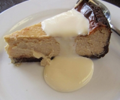 Balieys Irish Cream Baked Cheesecake