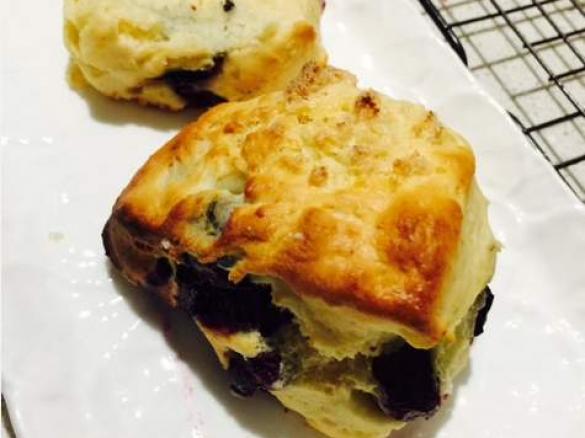 Lemon Blueberry Scones
