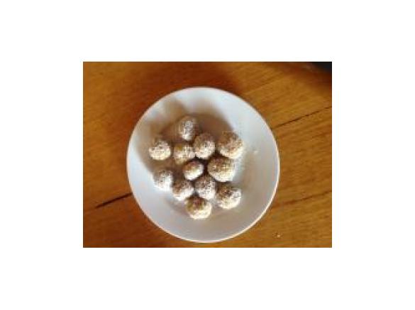  Apricot and almond balls