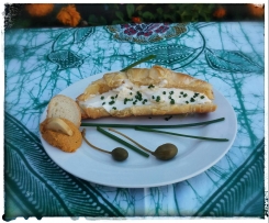 3 Recipes in 1 - Croissants with Labneh and Raw carrot Hummus