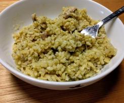 Chicken and Zucchini brown rice Risotto