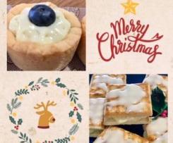 Mini cheesecake tarts 2 ways.