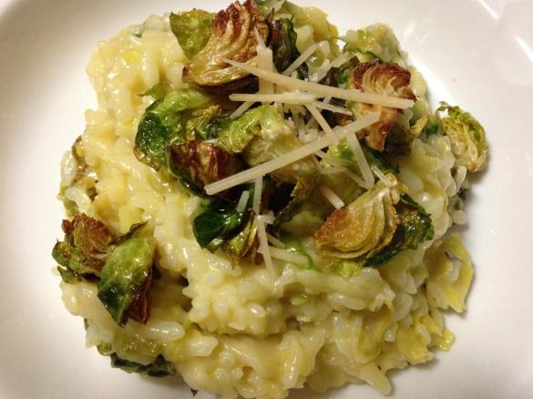 Brussel Sprout Risotto