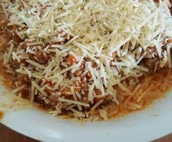 beckys  Spaghetti Bolognese sauce