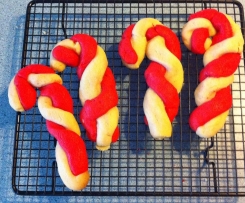 Candy cane Christmas Biscuits 