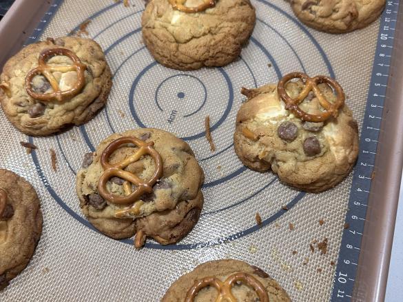 Baz’s Chocolate Chunk Pretzel Cookies