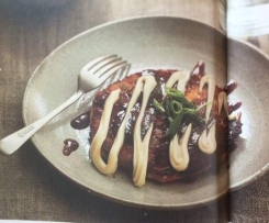 Okonomiyaki With sauce