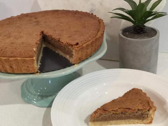 Coconut Macaron Tart