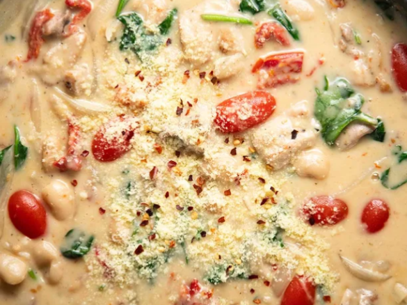 Tuscan Chicken Stew