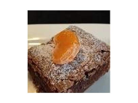 Dairy Free Jaffa Fudge Brownies