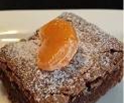 Dairy Free Jaffa Fudge Brownies