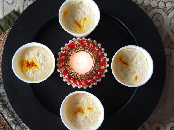 Indian Cheesecake- Kharvas