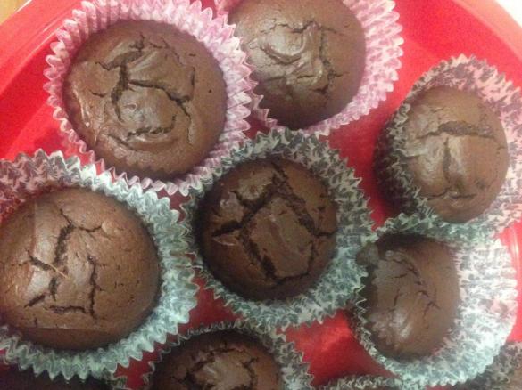 Chocolate & Beetroot muffins