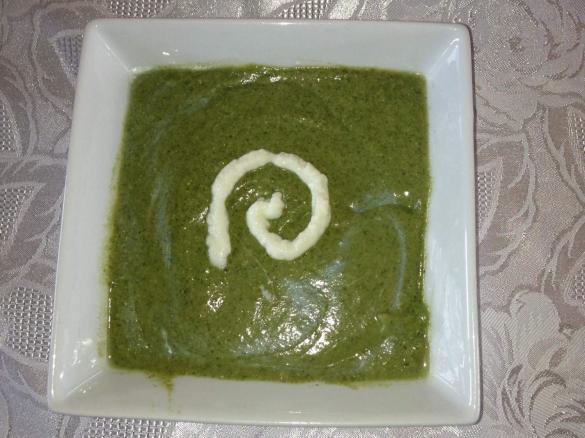 Split Pea, Coconut and Silverbeat Soup