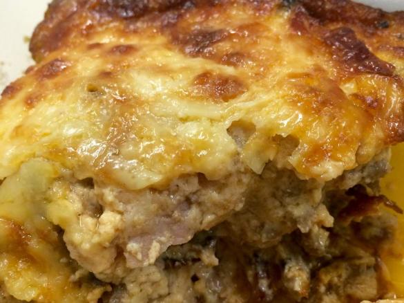 (LCHF) LOW CARB BACON CHEESEBURGER CASSEROLE