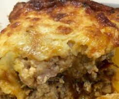 (LCHF) LOW CARB BACON CHEESEBURGER CASSEROLE