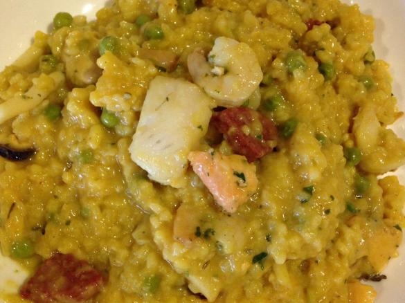 Seafood Paella Risotto