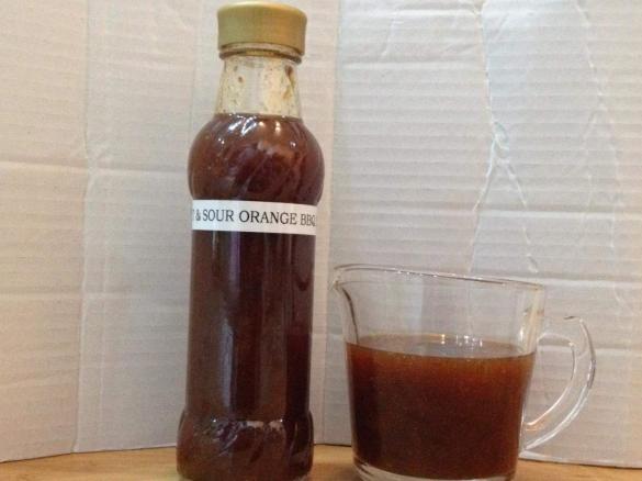 Hot Sweet & Sour Orange  Barbecued Sauce