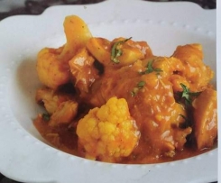 'Sun City' chicken and cauliflower curry (Thermomix Calendar 2014)