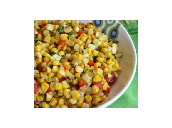  Sweet Peppers Onions and  Corn