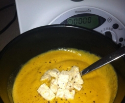 Roasted Cauliflower & Pumpkin Soup 