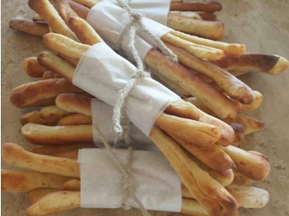 Fennel and Parmesan Grissini