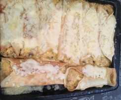 Chicken and Mushroom Crépes