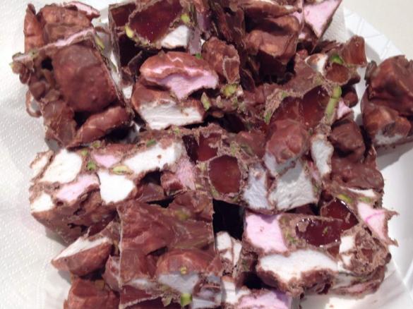 Turkish delight rocky road