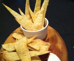 Parmesan and olive oil crackers