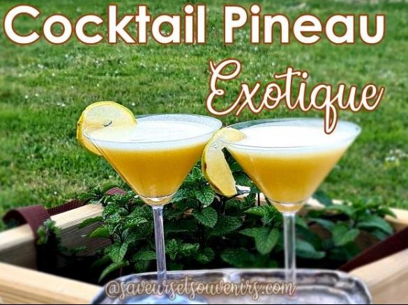 Exotic Pineau Cocktail