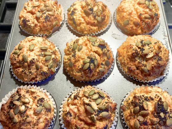 Bacon Carrot & Corn Muffin