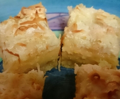 Lemon Meringue Slice