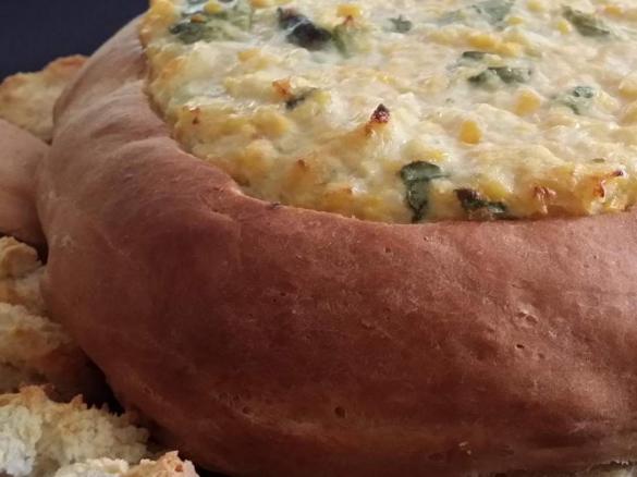 Bacon and Corn Cob Loaf