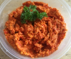 Roasted Capsicum, Parmesan and Nut Dip