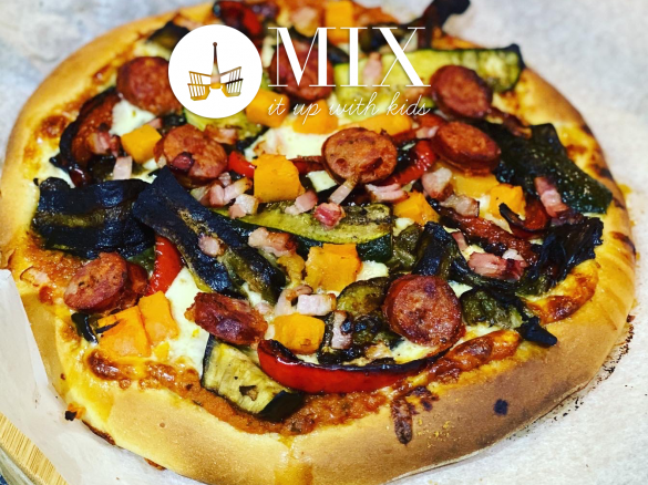 Hidden veggies pizza sauce