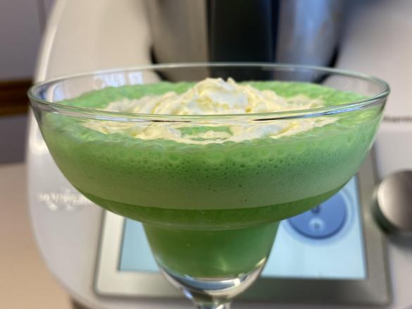 Tropical grinch cocktail