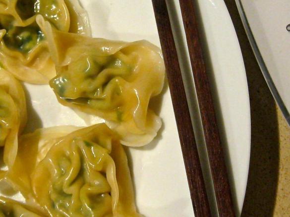 Scallop & Ginger Wontons