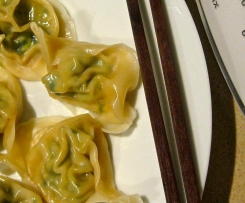 Scallop & Ginger Wontons