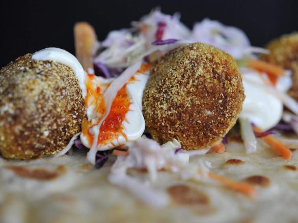 Crunchy Carrot Falafel