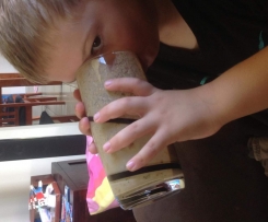 Choc banana smoothie guilt free