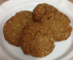Chewy Anzac Biscuits