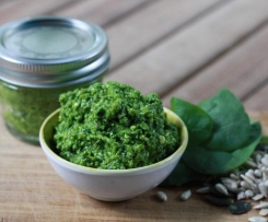 Nut Free Spinach & Feta Pesto