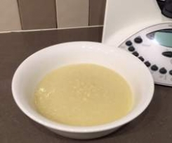 Creamy Cauliflower Soup with Parmesan