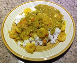 Curried Prawns