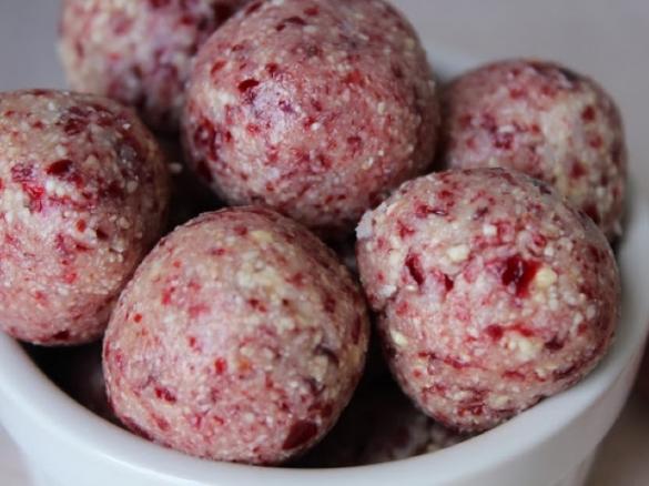 Cranberry Coconut Balls