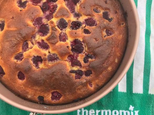 Ditch the Carbs Flourless Berry Sponge