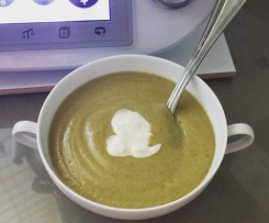 Cauliflower and Broccoli Coconut Soup