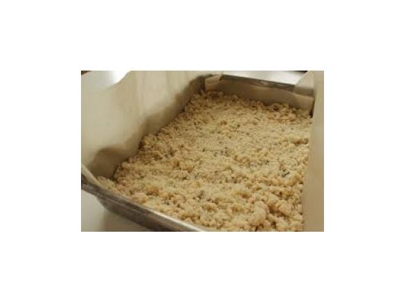 Burnt butter shortbread